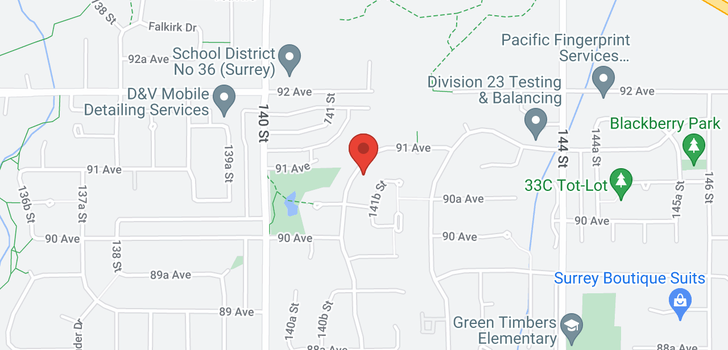 map of 9078 141A STREET